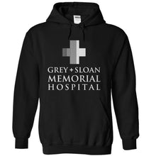 Load image into Gallery viewer, Grey + Sloan Memorial Hospital - T Shirt - black_a375d77a-e872-4175-9b64-a11a423bcbfe