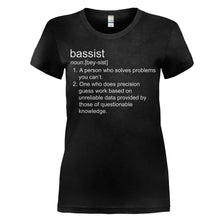 Load image into Gallery viewer, Bassist Definition - T Shirt - black_aa0c1a01-fdb1-49f6-89e6-24e47a238087