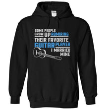 Load image into Gallery viewer, I Married My Favorite Guitar Player - T Shirt - black_b922d191-1274-4042-8419-f850630b8517