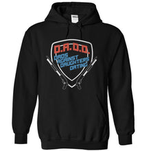 Load image into Gallery viewer, Dads Against Daughters Dating - T Shirt - black_b9ee6c33-dd92-482b-8f88-20a31c28dd09
