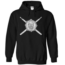 Load image into Gallery viewer, Drums and Crossbones - T Shirt - black_c2afbd50-01ed-4c64-beb6-c10347db1c7c