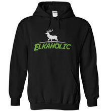 Load image into Gallery viewer, Elkaholic - T Shirt - black_c6824c6b-a70a-4a8f-8751-6704069f6611