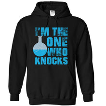 Load image into Gallery viewer, I'm the One Who Knocks - T Shirt - black_c7cc9ce1-fe18-4d31-8212-ccaff0936866