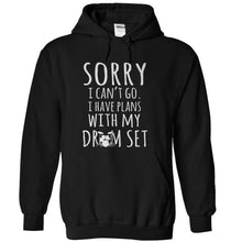 Load image into Gallery viewer, I Have Plans With My Drum Set - T Shirt - black_d08acda3-3849-41a3-abfe-b001923e577a