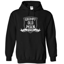 Load image into Gallery viewer, Grumpy Old Man Club - T Shirt - black_e400d1e6-fe69-422d-9229-099922044894