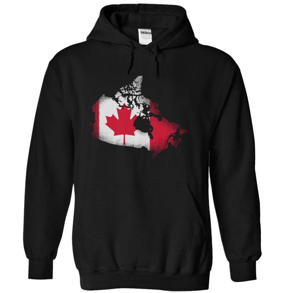 Load image into Gallery viewer, Canada Proud - T Shirt - black_f4e517c0-760c-42d4-8a00-7d1e9d89f08a