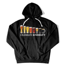 Load image into Gallery viewer, Celebrate Diversity - Beer - Full Color - T Shirt - celebrate-diversity-beer-hoodie-black