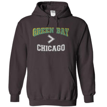 Load image into Gallery viewer, Green Bay > Chicago - T Shirt - charcoal_17e8c29e-4e27-4b6b-888b-fa34c62e6d95
