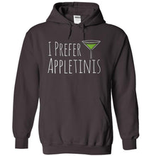 Load image into Gallery viewer, I Prefer Appletinis - T Shirt - charcoal_1fa8dc69-500e-4b2b-ac99-38fa41995ae2