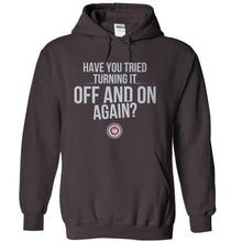 Load image into Gallery viewer, Have You Tried Turning it Off and On Again - T Shirt - charcoal_2d199024-8e7e-4414-aabe-0a5b971a8af8