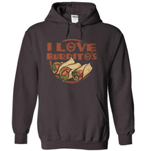 Load image into Gallery viewer, I Love Burritos - T Shirt - charcoal_366a8749-4ef4-4d54-8891-2ebdf26f1673