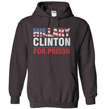 Load image into Gallery viewer, Hillary Clinton For Prison - T Shirt - charcoal_3a99bd59-7bb2-4a9a-a2a9-26e43f235bff
