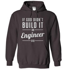 Load image into Gallery viewer, If God Didn't Build It, an Engineer Did - T Shirt - charcoal_3fbf1653-4886-4f9f-a4c5-78aae1bb8034