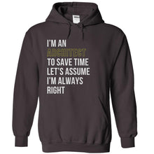 Load image into Gallery viewer, I'm an Architect. I'm Always Right. - T Shirt - charcoal_46275126-bc22-4891-82e6-6ce536408f47