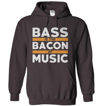 Load image into Gallery viewer, Bass Is The Bacon Of Music - T Shirt - charcoal_4bc5e274-4a0e-4b3f-87ce-c6ac270fdc17