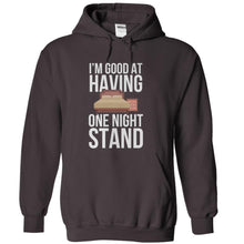 Load image into Gallery viewer, I'm Good At Having One Night Stand - T Shirt - charcoal_57898661-b661-4134-aecb-f40c122ae123