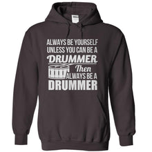Load image into Gallery viewer, Always Be The Drummer - T Shirt - charcoal_74c90d27-4812-407a-b782-577a5311eff7