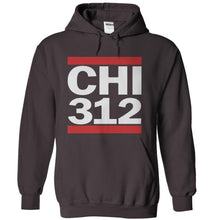 Load image into Gallery viewer, Chicago 312 - T Shirt - charcoal_817c8299-a3e6-4eb0-9e49-f3402d9d8cac