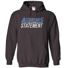 Load image into Gallery viewer, Accountants Like To Make A Statement - T Shirt - charcoal_85ad9f9c-f342-464c-9b67-a52dd2ea8ac4
