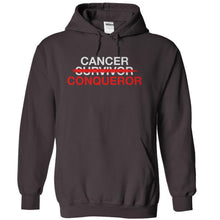 Load image into Gallery viewer, Cancer Conqueror - T Shirt - charcoal_8b476c23-9b82-4148-aea5-bbc1a4289e2f