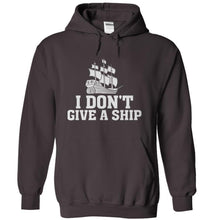 Load image into Gallery viewer, I Don't Give A Ship - T Shirt - charcoal_8e4c896f-78d1-4d6c-b40f-05ac78951977