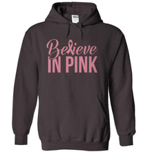 Load image into Gallery viewer, Believe In Pink - T Shirt - charcoal_939824e3-111a-41c9-935c-b6b0fa80427c