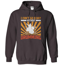 Load image into Gallery viewer, I Can't Go A Day Without Drumming - T Shirt - charcoal_a50d0e94-feb2-4b83-95de-368d3aafb28d