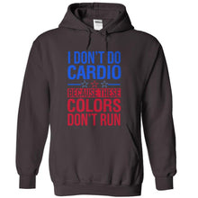 Load image into Gallery viewer, I Don't Do Cardio Because These Colors Don't Run - T Shirt - charcoal_e08a4700-8c3d-4ed2-9a06-5181134bf7b8