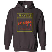 Load image into Gallery viewer, Dr. Acula by Dr. John Dorian - T Shirt - charcoal_ff943085-f970-4eee-9a37-532dc528618a