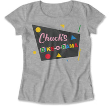 Load image into Gallery viewer, Chuck's Bike-o-rama - T Shirt - chucks-bike-o-rama-ladies-heather