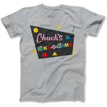 Load image into Gallery viewer, Chuck's Bike-o-rama - T Shirt - chucks-bike-o-rama-tshirt-heather