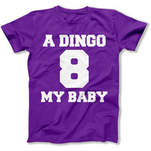 Load image into Gallery viewer, A Dingo Ate My Baby - T Shirt - dingo-8-my-baby-tshirt-purple