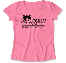 Load image into Gallery viewer, Dragonfly Inn - T Shirt - dragonfly-inn-ladies-pink