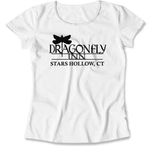 Load image into Gallery viewer, Dragonfly Inn - T Shirt - dragonfly-inn-ladies-white