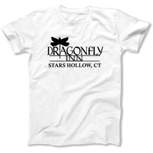 Load image into Gallery viewer, Dragonfly Inn - T Shirt - dragonfly-inn-tshirt-white