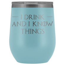 Load image into Gallery viewer, Funny Wine Tumbler For Mom Gift For Wine Drinkers Black Tumbler Wine Cooler Mothers Day Tumbler For Her TV Show Fan Gift For Mommy - TUB-05 - fo7hlqkf1epnx6exryg0rhy1