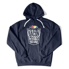Load image into Gallery viewer, Give Me All The Bacon and Eggs - T Shirt - give-me-all-the-bacon-hoodie-navy