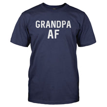 Load image into Gallery viewer, Grandpa AF - T Shirt - grandpa-af---navy