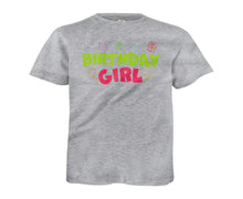 Load image into Gallery viewer, Birthday Girl - Kids - heather_grey_d026c90d-82cb-4e1e-8090-ec48ae66a01d