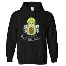 Load image into Gallery viewer, Holy Guacamole - T Shirt - hoodie_black_cdd94026-e28a-4d2b-b2c5-15055017f51c