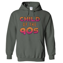 Load image into Gallery viewer, Child Of The 90s - T Shirt - hoodie_charcoal_862ca527-a369-4b62-b737-d391c04d6ac7