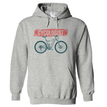 Load image into Gallery viewer, Cycologist - T Shirt - hoodie_heathergrey_411630ba-9de9-431b-a14c-04cc7be19390