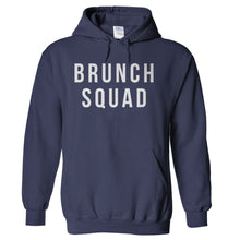 Load image into Gallery viewer, Brunch Squad - T Shirt - hoodie_navy_44a910c9-ec1c-4931-af70-965179f99a32
