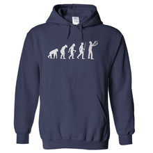 Load image into Gallery viewer, Evolution - Builder - T Shirt - hoodie_navy_ee7584a5-2c86-4916-a043-e08210650880