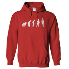 Load image into Gallery viewer, Evolution - Medical Professional - T Shirt - hoodie_red_8278e49f-3950-4ef8-a286-23ecd50723b2