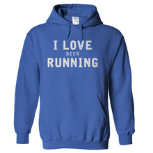 Load image into Gallery viewer, I Love Beer Running - T Shirt - hoodie_royal_10428b03-b364-45a7-a759-3a57fd0f9f31
