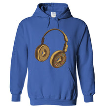 Load image into Gallery viewer, Donut Headphones - T Shirt - hoodie_royal_292895b5-5389-4422-919e-bd80a3bf8a86