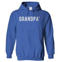 Load image into Gallery viewer, Grandpa To The Fourth Power - T Shirt - hoodie_royal_4811ebc3-a9c9-45de-8ed4-9aefa326cb79