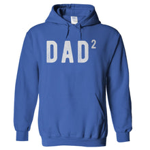 Load image into Gallery viewer, Dad To The Second Power - T Shirt - hoodie_royal_8a71ef28-3515-42aa-87e4-77ca0e9f8c84