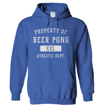 Load image into Gallery viewer, Beer Pong Athletic Dept. - T Shirt - hoodie_royal_abebcf30-d4e7-4fba-8a1e-fe8c3b81daef